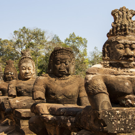 HO CHI MINH - FLY TO SIEM REAP - BANTEAY SREI TEMPLE