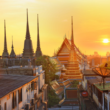 Llegada a Bangkok