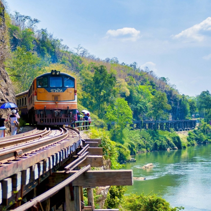 KANCHANABURI – ERAWAN WATERFALLS – AYUTTHAYA