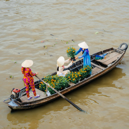 MERCADOS DE CAI BE – SAIGÓN – CRUCERO POR EL RÍO