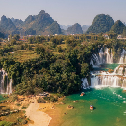 CAO BANG - MONTAÑA DEL OJO DEL ÁNGEL - PHONG NAM - CASCADA BAN GIOC (TOUR EN GRUPO)