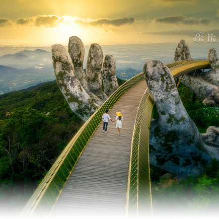 HOI AN - BA NA HILLS - GOLDEN BRIDGE