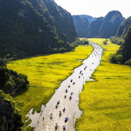 HANÓI - BAI DINH - TRANG AN - CUEVA MUA EXCURSIÓN DE DÍA COMPLETO