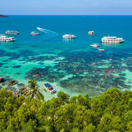 PHU QUOC - EXCURSIÓN DE UN DÍA A LAS 4 ISLAS EN GRUPO COMPARTIDO