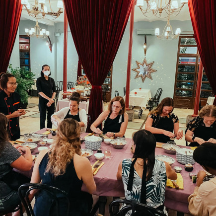 SAIGÓN – CLASE DE COCINA EN HOA TUC