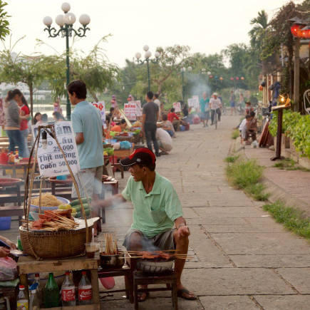 Comida callejera y postres de Hoi An