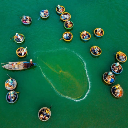 RECORRIDO A PIE POR HOI AN - EXCURSIÓN EN BOTE DE CESTA
