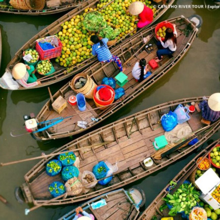 CIUDAD HO CHI MINH - CAI BÈ - MERCADO FLOTANTE - CÙ LAO - AN BÌNH - VĨNH LONG