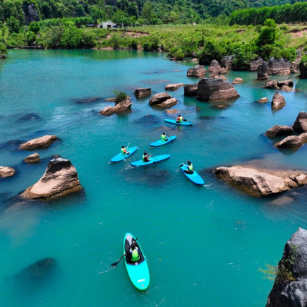 DONG HOI – CUEVA DE PHONG NHA; CUEVA DEL PARAÍSO – PHONG NHA