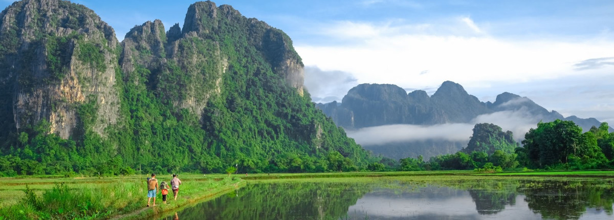 Retiro de spa y bienestar de lujo en Vang Vieng para viajeros conscientes
