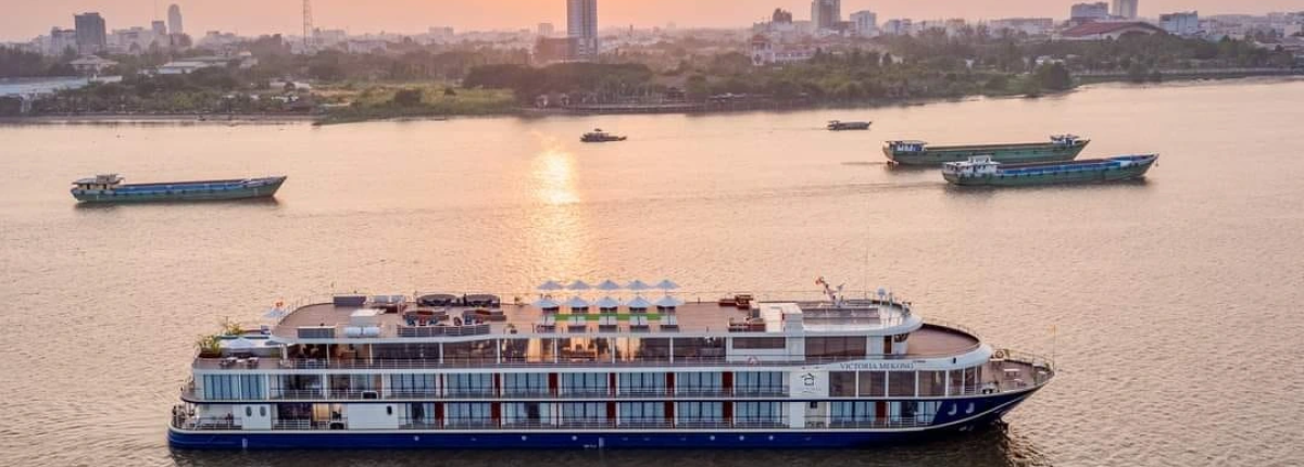 Crucero de lujo por el río Mekong de Vietnam a Camboya: un viaje pausado y grandioso
