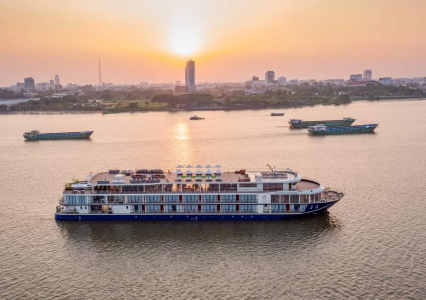 Crucero de lujo por el río Mekong de Vietnam a Camboya: un viaje pausado y grandioso
