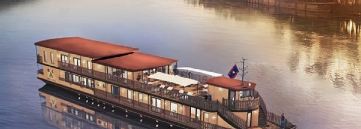 Viva una exploración de lujo del Mekong y el patrimonio de Laos a lo largo del río Mekong.